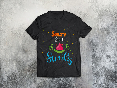 Summer ( Salty but sweet ) tshirt design