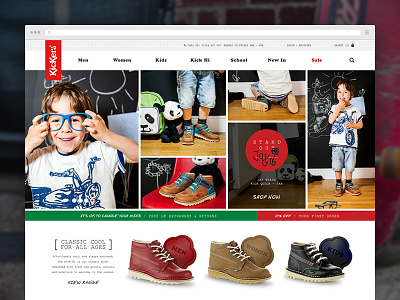 Kickers eCommerce Store