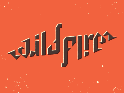 Wildfire Ambigram