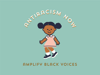 Antiracism Now anti racism black girl black girl magic black lives matter kid play protest
