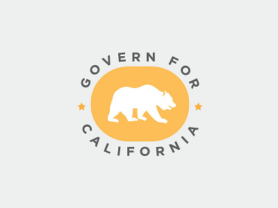 Govern for California logo bear california govern governance justice logo non profit nonprofit politics