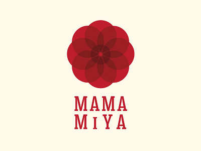 Mama Miya food truck logo