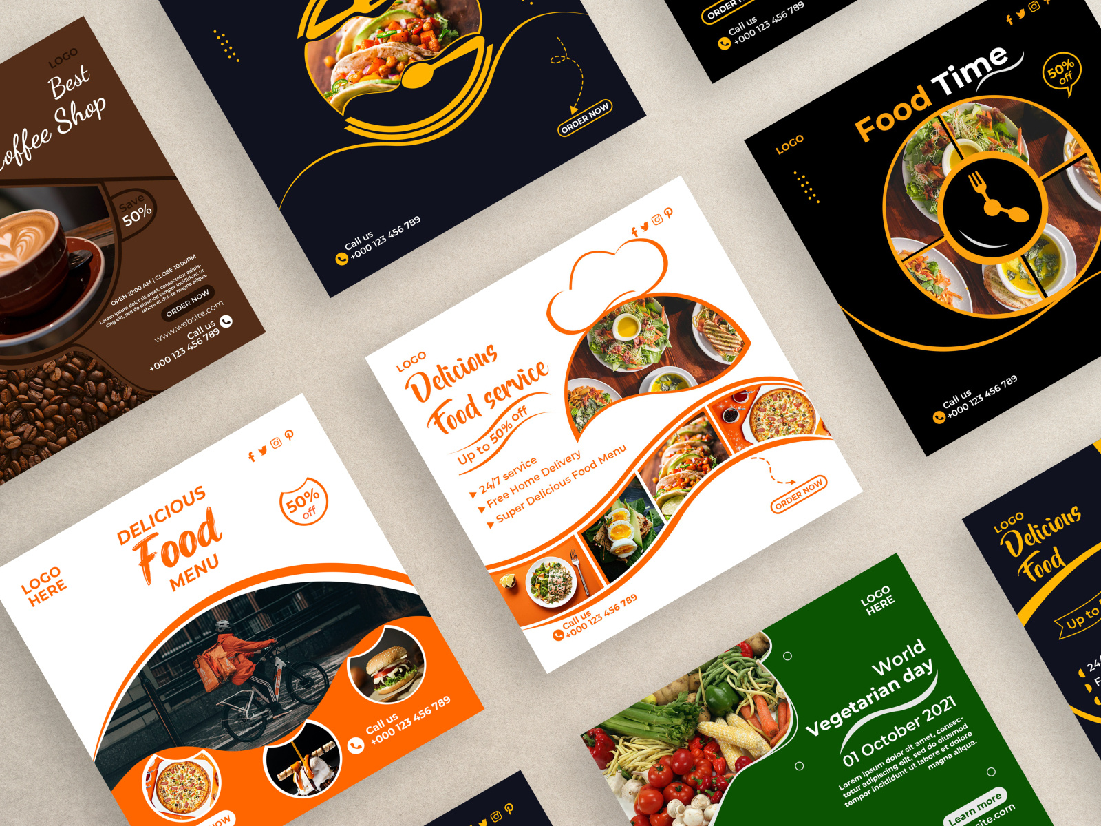 Creative Social Media Post Banner Design by Designer Luckey on Dribbble