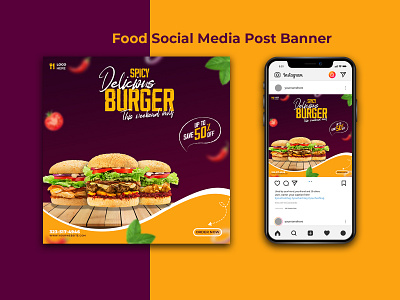 Creative Social Media Post Banner Template