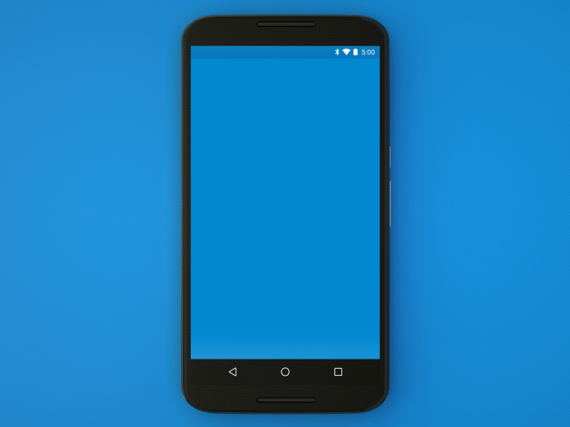 Android Lollipop Logo Animation motion