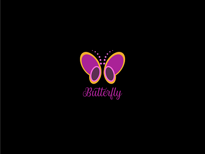 Modern Butterfly Logo Design