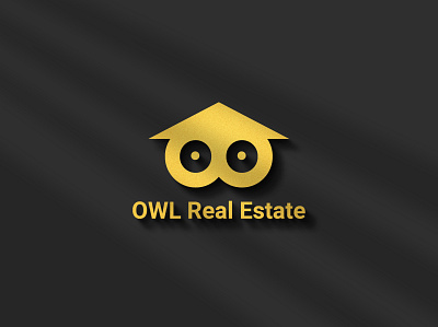 "OWL" REAL ESTATE DESIGN clean creative design letter mark logo logo design minimalist logo modern owl logo owl real estate logo real estate logo