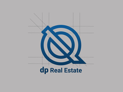 dp Real Estate Logo clean creative design dp logo letter mark logo minimalist logo modern logo real estate logo