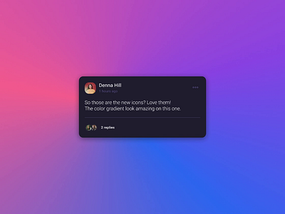 Reply to a comment animated animation comment comments design figma flow gif interface mp4 panel principle product prototype reply response sidebar thread user experience user inteface