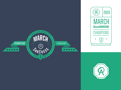 March SaaSness Logo award badge banner logo march-madness