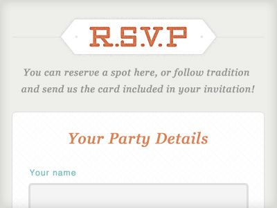 RSVP? form pattern rsvp texture wedding