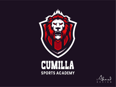 Mascot logo - Lion Sports