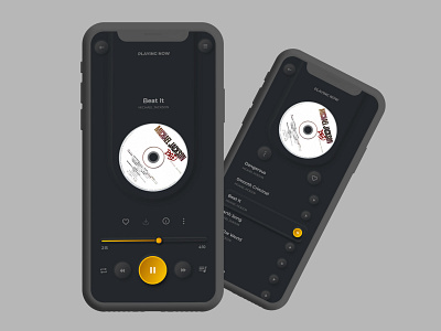 Neumorphic Music Player