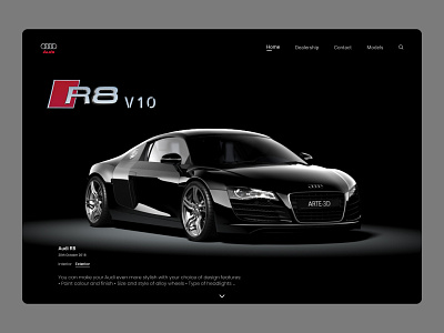 Audi Landing Page