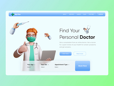 Doctor's Appointment Landing Page