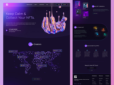 NFT Landing Page