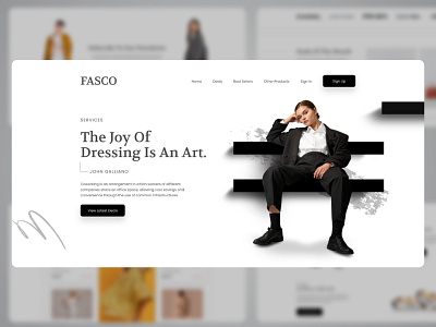 Fashion Store Landing Page