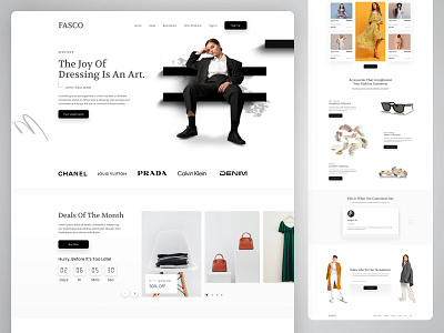 Fashion Store Landing Page