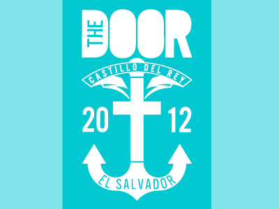 theDoor mission trip t-shirt anchor cross door t shirt