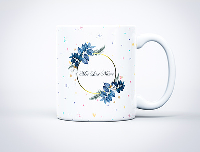 Wedding Mug Design 3d branding branding design fiverr graphic design illustration logodesigner minimalist logo mug mug design