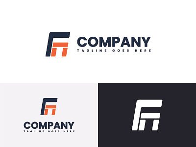 FN Letter Logo Design