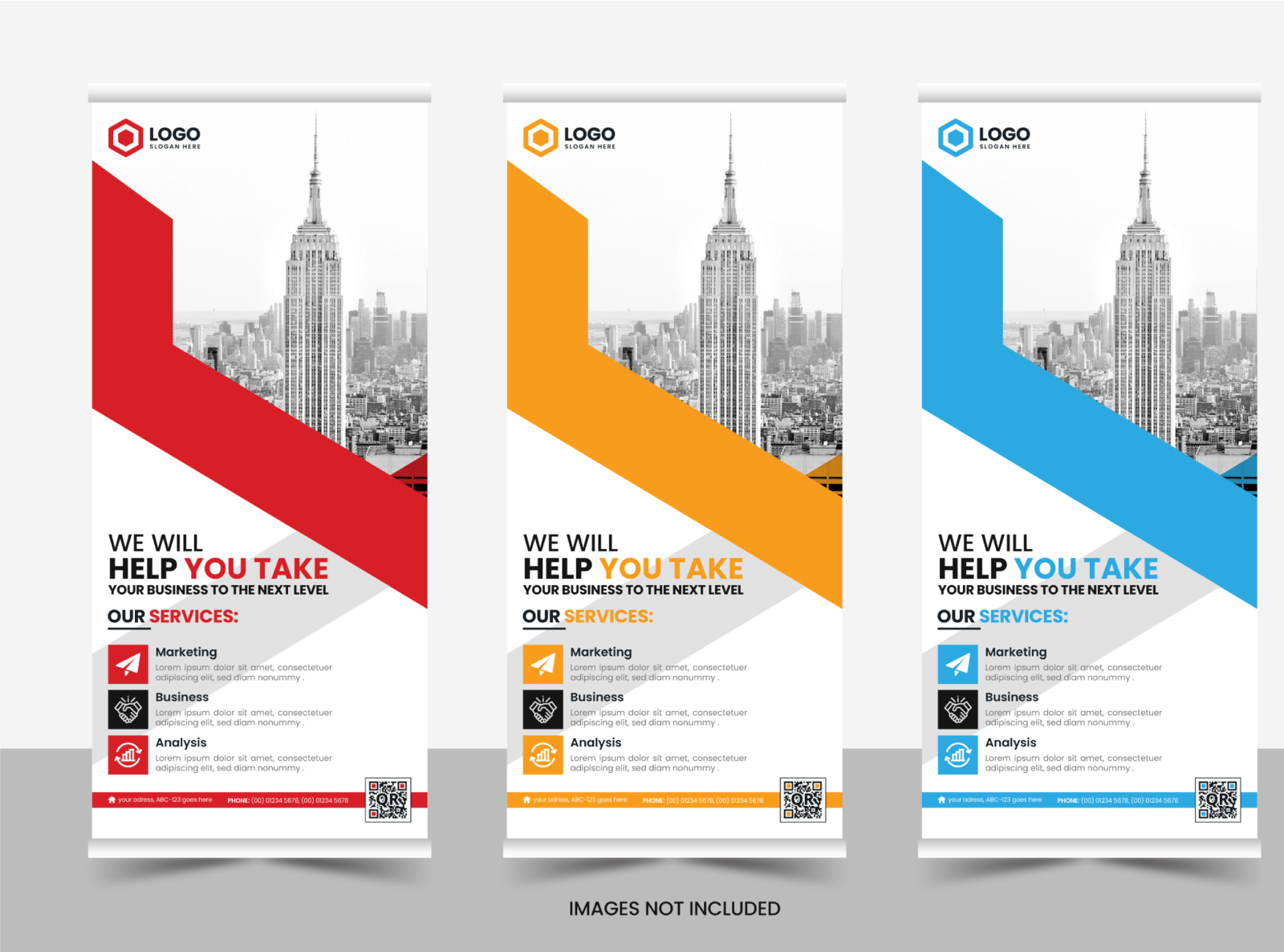 Corporate Roll up Banner Design by Naeem Hossen on Dribbble