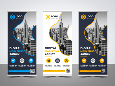 Corporate Roll up Banner Design