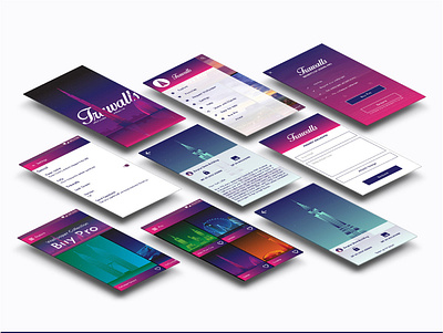 Trawalls Wallpapers App Design adobe illustrator android app design figma ios minimal mobile app design mockup mockup template optimusdes sketch ui user experience user interaction user interface ux wallpaper wallpaper app wallpaper design