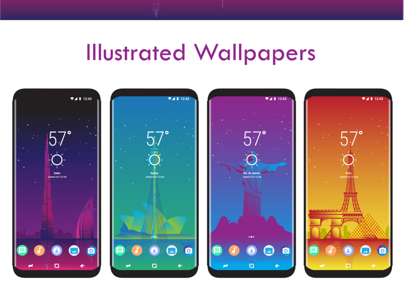 trawalls wallpapers app design by umer ub on dribbble trawalls wallpapers app design by umer