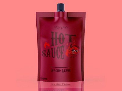 Baby Devil's hot sauce packaging branding branding design design foodie graphicdesign illustration packaging packagingdesign