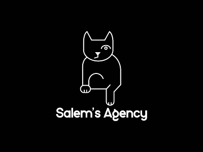 Salem's Agency logo design branding branding design design graphicdesign illustration logo logodesign minimal minimalist typography