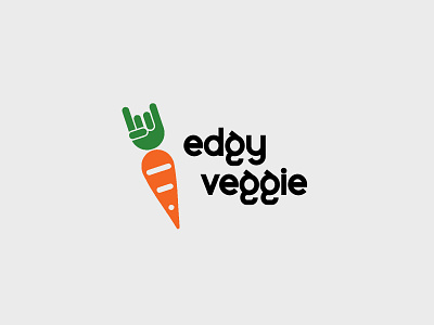 Edgy veggie logo art artist artwork brand design branding branding design design food foodie graphicdesign logo logodesign minimal minimalist packaging