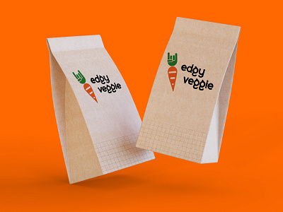 Edgy Veggie packaging brand design branding branding design design food foodie graphicdesign illustration logo logodesign minimal minimalist mockup design packaging packagingdesign