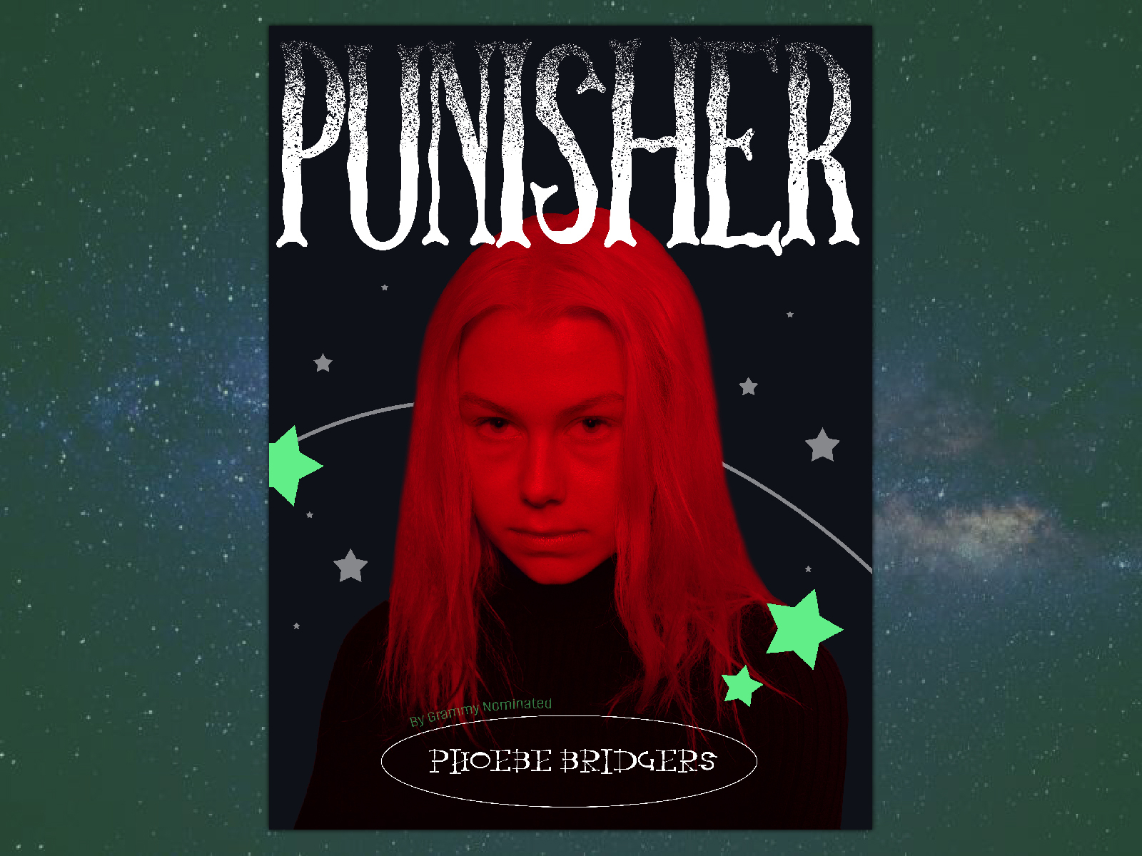 Phoebe Bridgers Poster - Punisher Album - Album Art Poster sold by