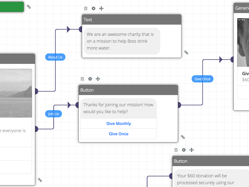 Conversational Ui Flow Builder By Obaid Ahmed On Dribbble