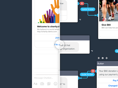 Mock or Flow? bot builder chatbot conversational flow ui