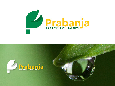 Prabanja Ayurveda graphic design logo