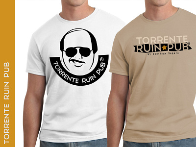 Torrente Ruin Pub t-shirts illustration