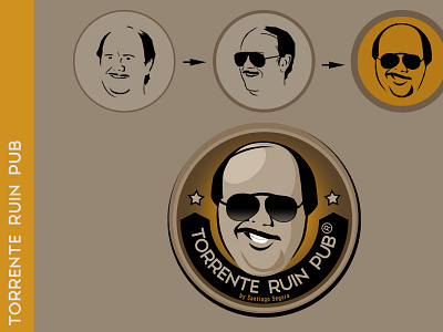 Torrente Ruin Pub logo design logo