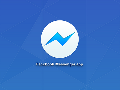 Facebook Messenger Desktop Application app chat facebook icon messenger