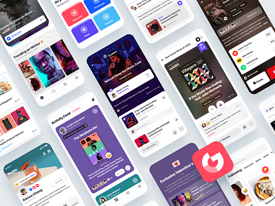 Goodie - Discover Great Recommendations App android app collect discover favourite ios lifestyle mobile movie music podcast rec recommendations restaurants review share social network tv show ui ux
