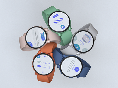 Trendy Smartwatch Mockup