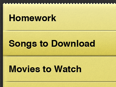 Notes App - iOS