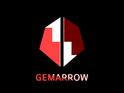 Gemarrow branding design icon logo vector