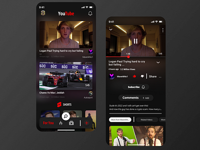 YouTube Mobile Redesign