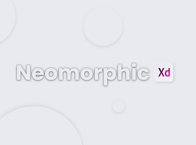 Neomorphism adobe xd app design figma graphic design homepage landing page ui