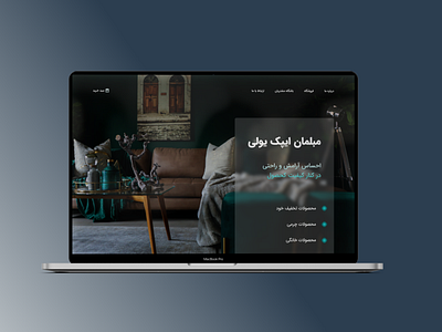 Furniture web design.