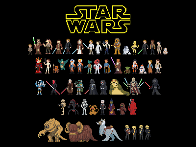 Star Wars Pixel Art