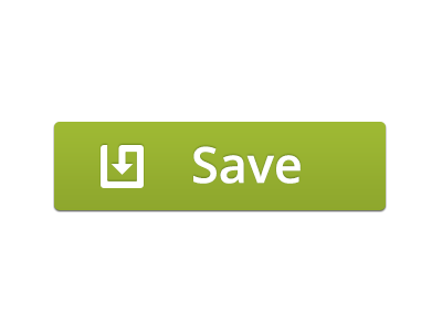 Save Button Concept button green icon save