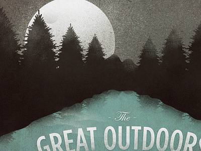 The Great Outdoors Details reflections texture the great outdoors outdoors trees typography water